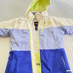 The North Face Lime and Purple Fleece-Lined Snow Jacket (OBO)